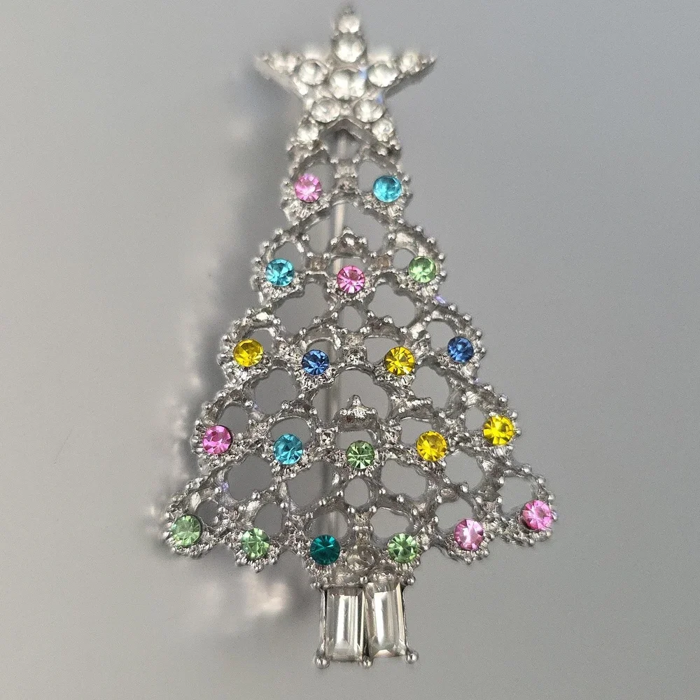 Christmas Tree BROOCH CHRISTMAS - Picture 1 of 4